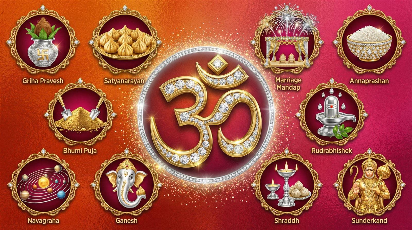 Hindi pandit in Bangalore performing North Indian puja for families near me